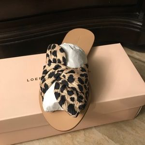 Leopard Loeffler Randall sandals